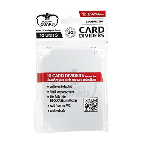 Card Dividers Standard Size Transparent (10)  - Foto 1