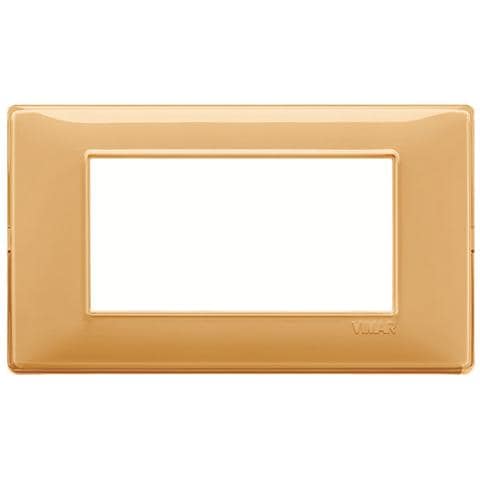 Placca 4 Moduli Reflex Ambra Plana 14654.43 - Foto 1