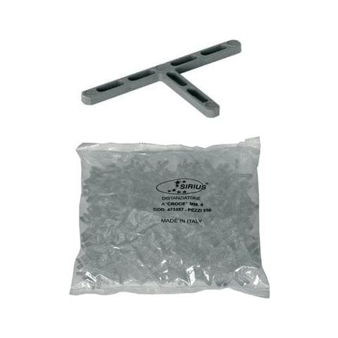 250 Pezzi Distanziatori A T Piastrelle Mm. 4 Pavimento Rivestimento Fuga - Foto 2