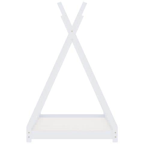 Giroletto Per Bambini Bianco In Massello Di Pino 80x160 Cm - Foto 2