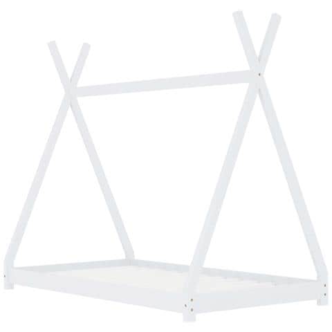 Giroletto Per Bambini Bianco In Massello Di Pino 80x160 Cm - Foto 7