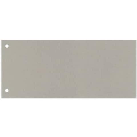 Separatore Per Archivio Con Due Fori 24x10,5 Cm 190 G / m² Grigio Conf. Da 100 - Kf00513 - Foto 1