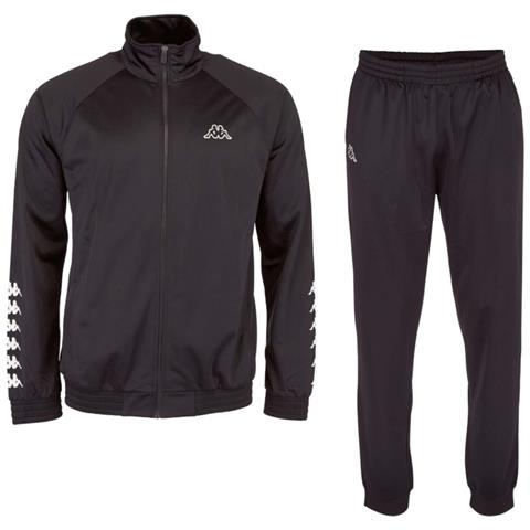 KAPPA Till Training Suit, Uomo, Nero, Tute, Numero: S Eu