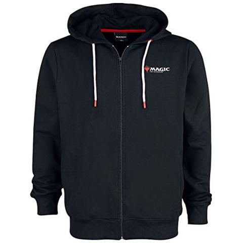 Wizards Uomo Felpa Jogging Nero Xxl 100% Cotone Regular - Foto 1