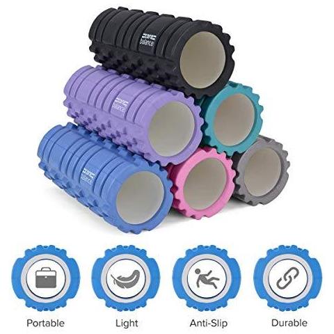 Roller Toroide Schiuma Da Profondo Del Tessuto Muscolare Massaggi Trigger Point Griglia Sportiva Per Massaggi Fitness Gym Physio - Foto 4