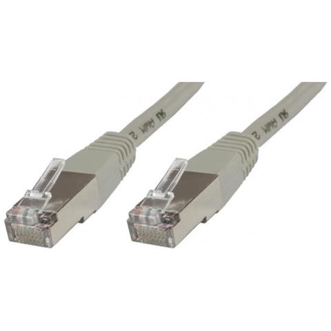 B-SFTP605, RJ-45, RJ-45, Maschio / maschio, Cat6, S / FTP (S-STP), Grigio - Foto 1