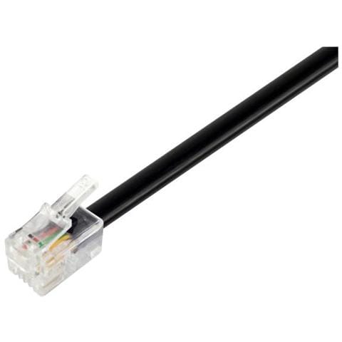 105102 Cavo Telefonico 3 M Nero - Foto 2