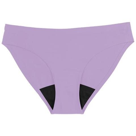 Weekiss Seamless Mutande Assorbenti, Mutande Mestruali, Intimo Mestruale, xl (42), Viola Chiaro - Foto 1