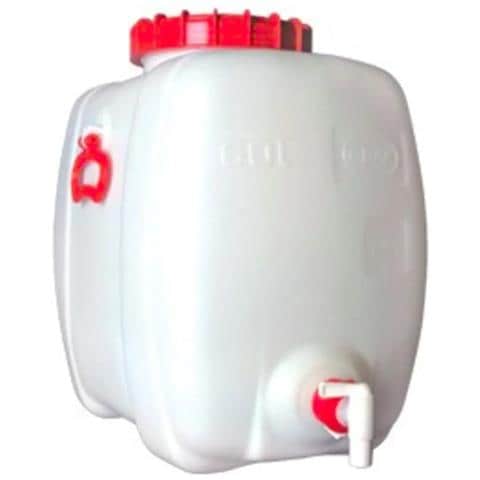 Bere Barilotto Art. quadrato + Coperchio + Rubinetto 60l - Foto 2