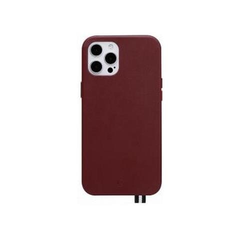 Cover Per Iphone 12 / 12 Pro In Pelle Elysée, Bordeaux - Foto 1