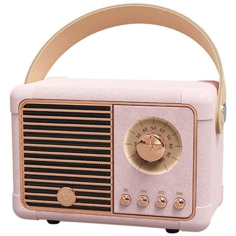 Elari NanoBeat – Altoparlante Bluetooth, colore: rosa
