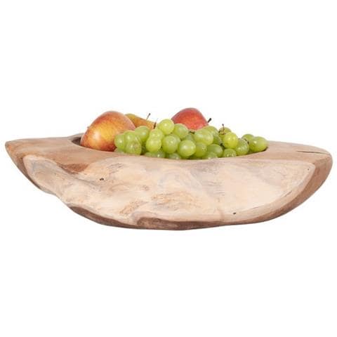 Vassoio Rio - Marrone - Legno - 40x40x12 Cm - Foto 1