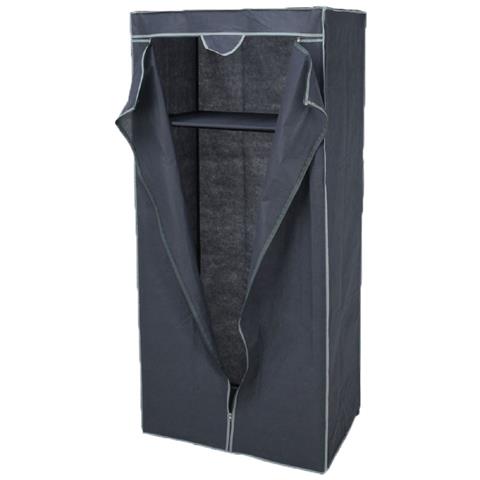 Guardaroba Pieghevole Cm 141 X 45 X H. 167 (l X P X H) + 8 Ripiani - Foto 1