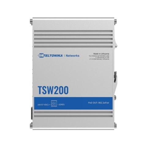 Teltonika Tsw200000050 Switch Di Rete Non Gestito Gigabit Ethernet [10/100/1000] Supporto Power Over Ethernet [poe] Arge - Foto 1