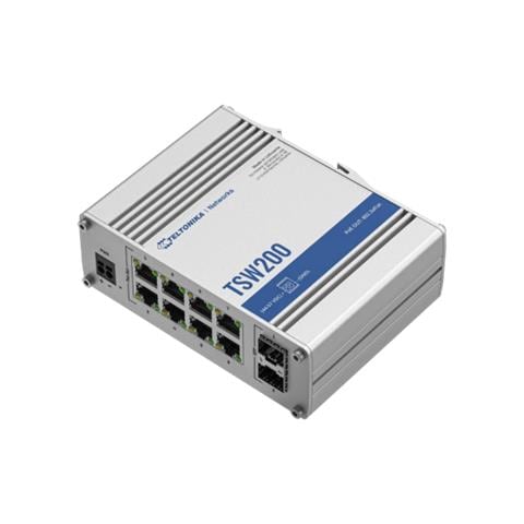 Teltonika Tsw200000050 Switch Di Rete Non Gestito Gigabit Ethernet [10/100/1000] Supporto Power Over Ethernet [poe] Arge - Foto 2