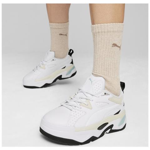Blstr Leisure Trainers Sneakers Sintetico E Tessile Scarpe Donna Bianco Eu 37, 395276 01 - Foto 3