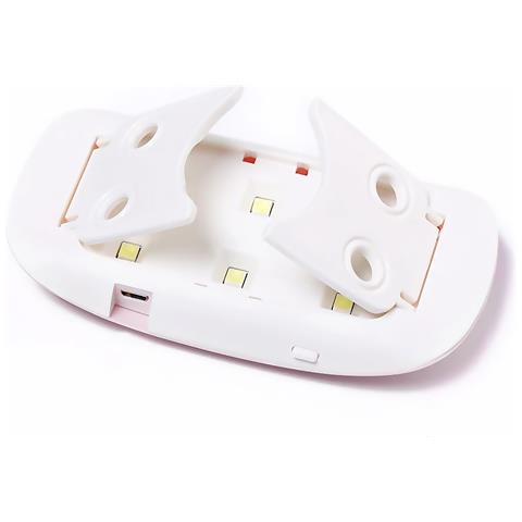 Lampada Per Asciugare Unghie Uv Ultravioletta. Per Smalti Speciali Tipo Semipermanente, Acrilico, Ecc. - Foto 4