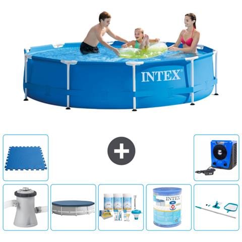 Piscina Fuori Terra - In Giro - 305x76 Cm - Blu - Include Accessori Coordinati A1708 - Foto 1