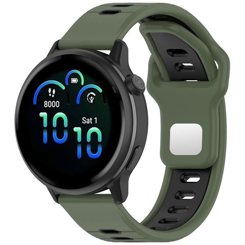 Cinturino In Silicone Per Garmin Vivoactive 6 Green - Foto 2