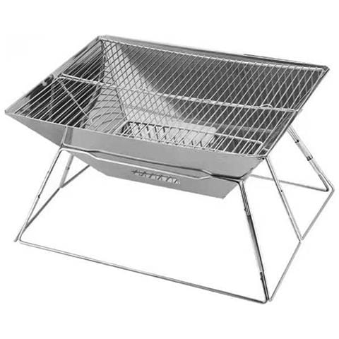 Griglia A Carbone Portatile - Barbecue Compatto Per Cucinare All'aperto   Rettangolo - Foto 1