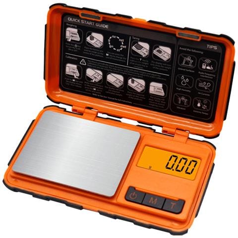 Bilancia Tascabile Ad Alta Precisione - Capacità 200g, Precisione 0.01g Orange - Foto 2
