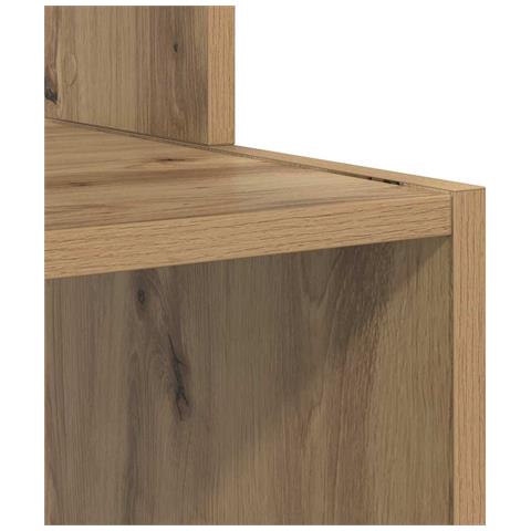 Scrivania per computer in rovere artigianale Rovere artigianale - Foto 9