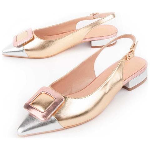 Ballerina Baleri11 D'oro Oro Materiale Sintetico - Foto 1