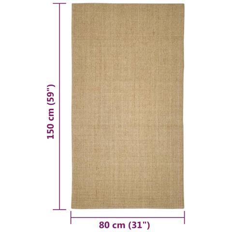 Tappeto in Sisal per Tiragraffi 80x150 cm - Foto 6