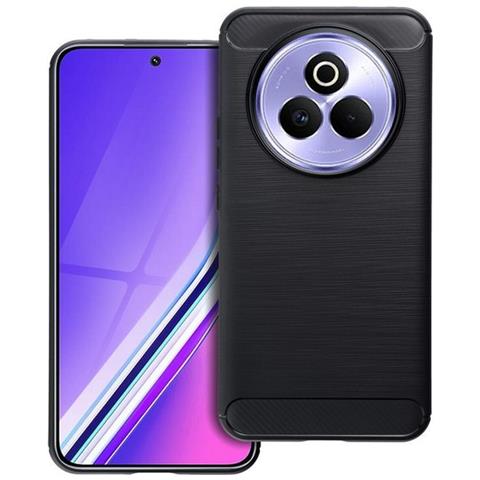 Custodia B-case Tpu Silicone Cover Case Per Realme P3 Pro Carbon Metal Black - Foto 1