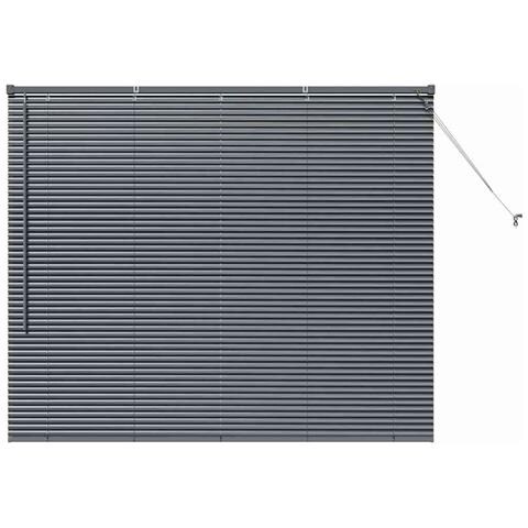 Tenda per Finestra con tende Grigio scuro Alluminio - Foto 1