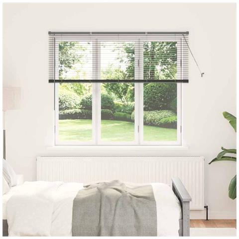 Tenda per Finestra con tende Grigio scuro Alluminio - Foto 2