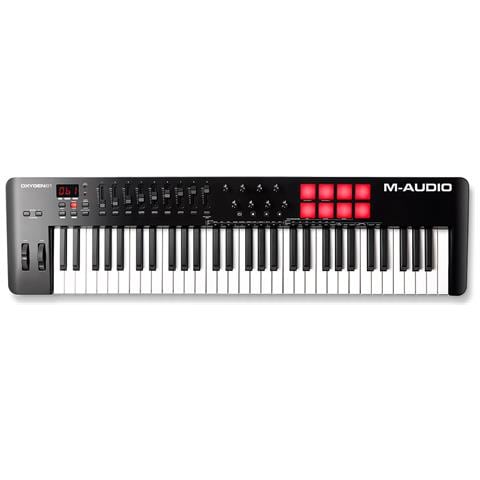 Oxygen 61 (MKV) tastiera MIDI 61 chiavi USB Nero - Foto 1