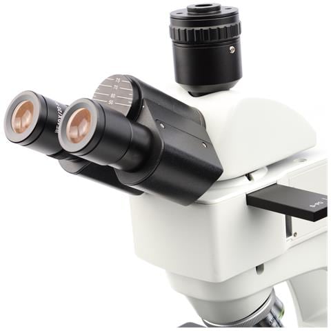 Mikroscopio Metallurgico Trinoculare Eris Pro Mmep-t-t&r - Alta Qualità Immagine, Oculare Wf10x / 20mm, Obiettivi Planari, Illuminazione Led, Analisi Materiali - Foto 2