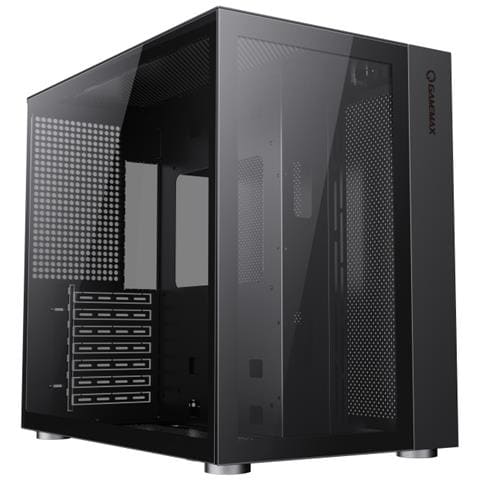 Tower ATX MIDI USB 3.0 Case PC Computer Gaming Vetro Nero INFINITY - Foto 1