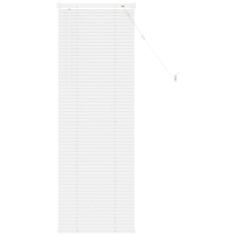 Tenda Veneziana Regolabile Bianco 150 x 50 cm PVC - Foto 1