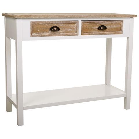 Mobile Da Ingresso In Legno Bianco 100x40x78h - Foto 1