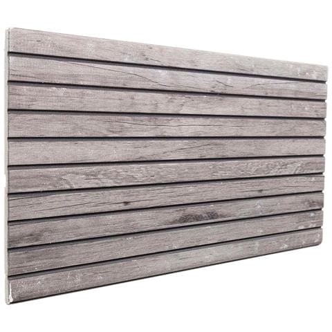 Pannelli da parete 10 pcs Grigio 100 x 50 cm Schiuma EPS - Foto 1
