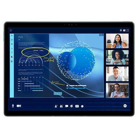 Latitude 7350 Detachable Intel Core Ultra 7 164U Ibrido (2 in 1) 33 cm (13") Touch screen 3K 16 GB LPDDR5x-SDRAM 512 GB SSD Wi-Fi 7 (802.11be) Windows 11 Pro Nordic Nero - Foto 2