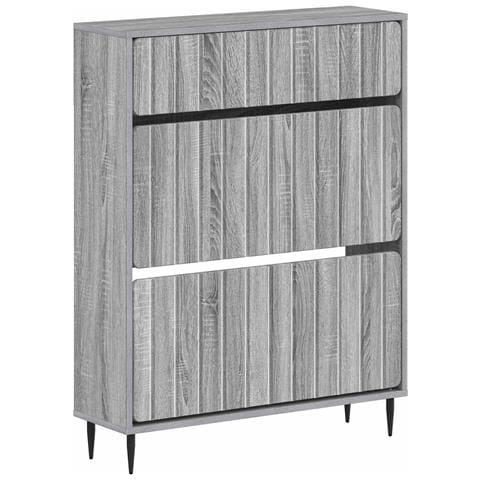 Mobile per scarpe ZWOLLE 78 x 24 x 103 cm Legno ingegnerizzato - Foto 1
