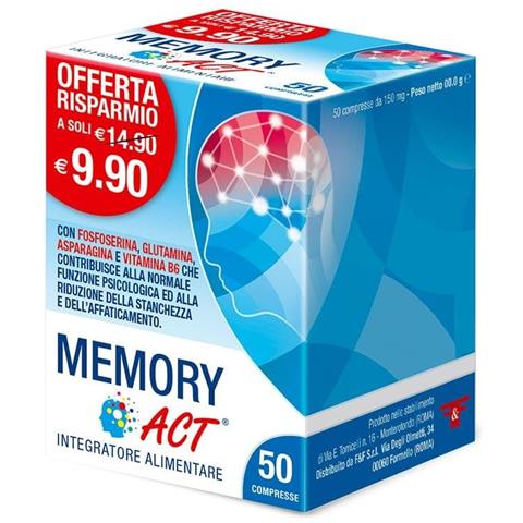 Memory Act 50 Compresse - Foto 1
