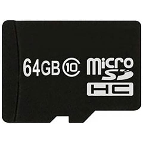 Scheda Di Memoria Micro Sdhc 64gb Classe 10, Nero - Foto 2