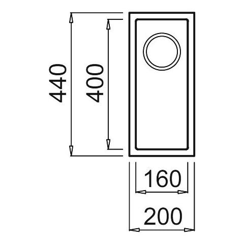 LAV. QUADRA 50 23x50 1V TORTORA 43 SOTTOTOP - Foto 3