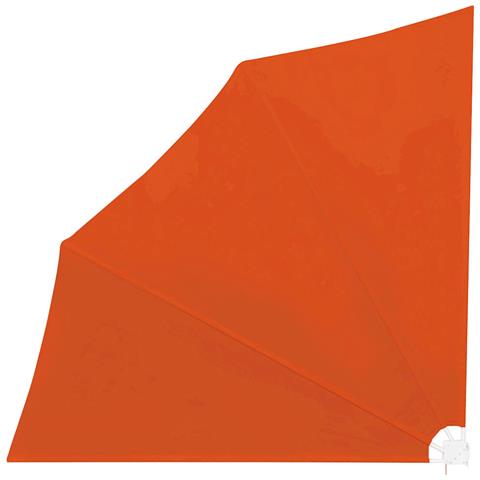 Tenda Laterale per Balcone Pieghevole Terracotta 140x140 cm - Foto 1