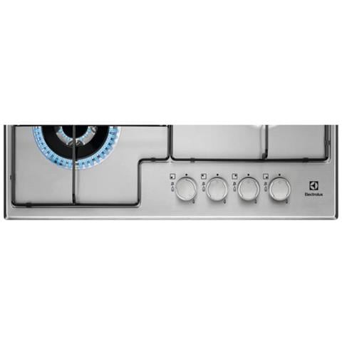 Piano Cottura EGS 6434 X a Gas 4 Fuochi Gas Colore Acciaio Inox - Foto 2