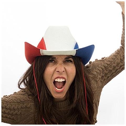 Desconocido Genérico - Cappello da Cowboy Bandiera di Francia - Foto 2