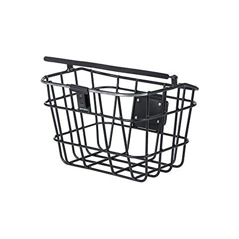 Bremen Aluminium Baseasy / klickfix Nordlicht, Cestino Anteriore Unisex-adulto, Nero Opaco, Taglia Unica - Foto 1