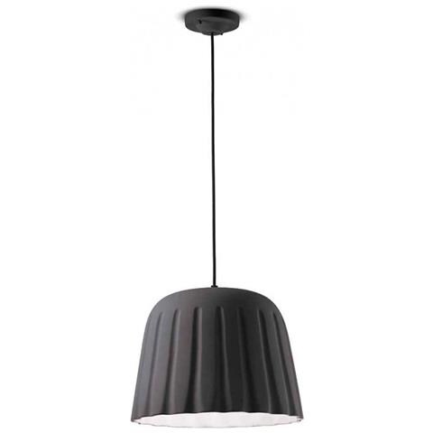 Lampada A Sospensione Decò Grande C2571-grt Colore Grigio - Foto 1