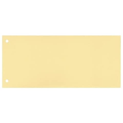 Separatore Per Archivio Con Due Fori 24x10,5 Cm 190 G / m² Giallo Conf. Da 100 - Kf00516 - Foto 1