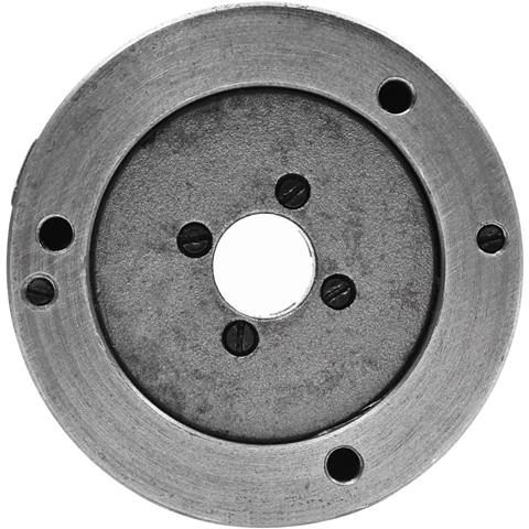 Mandrino Per Tornio A 4 Griffe Autocentrante 80 Mm In Acciaio - Foto 8