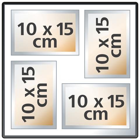 Jumbo Stamps 30x30 100 white Pages 3850 - Foto 3